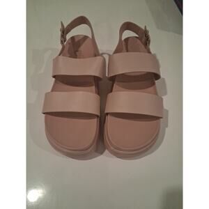 Rouge Reiki-02 Platform Sandals Women’s Size 10 (EU 40) Blush Pink Nude New